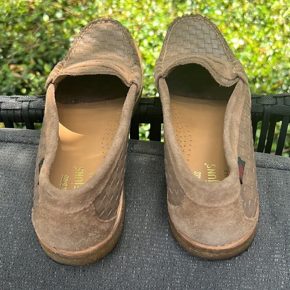 ▶️ G.H. Bass ◀️ Larson Woven Penny
Loafer In Sand. new condition.  Size 9 - Picture 12 of 16